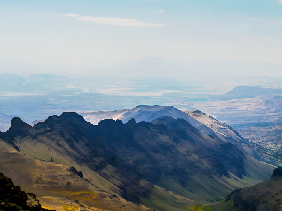 Ridge On Steens Mountain