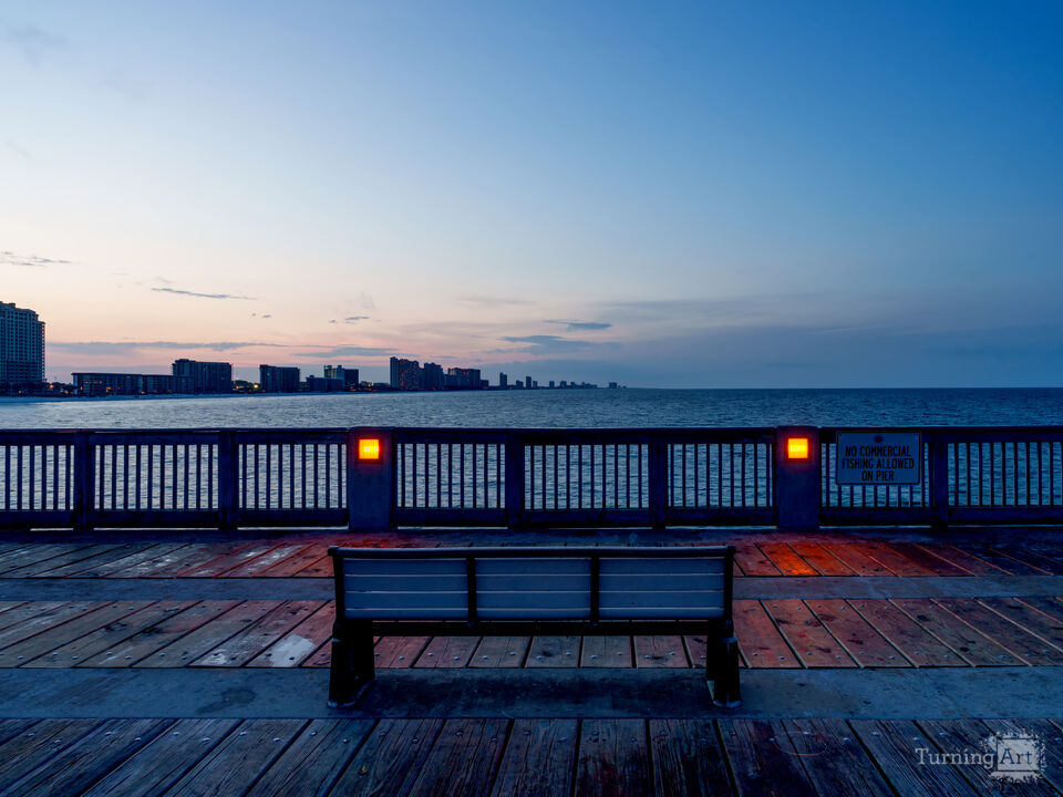MB Miller Bench Blue Hour Sunrise