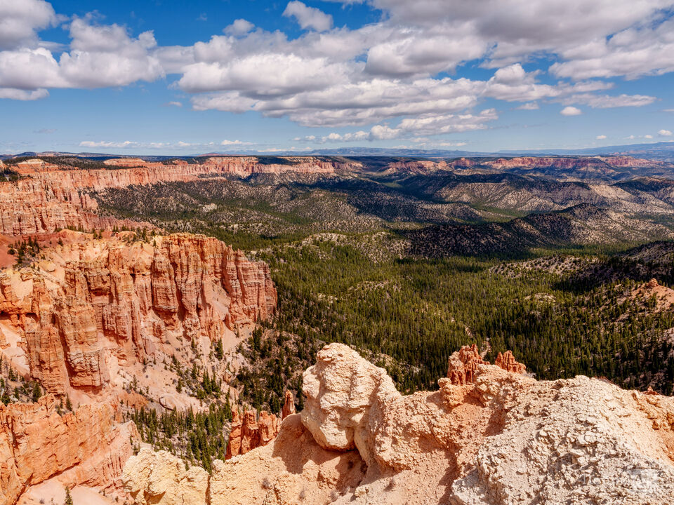 Scenic Rainbow Point Bryce Canyon