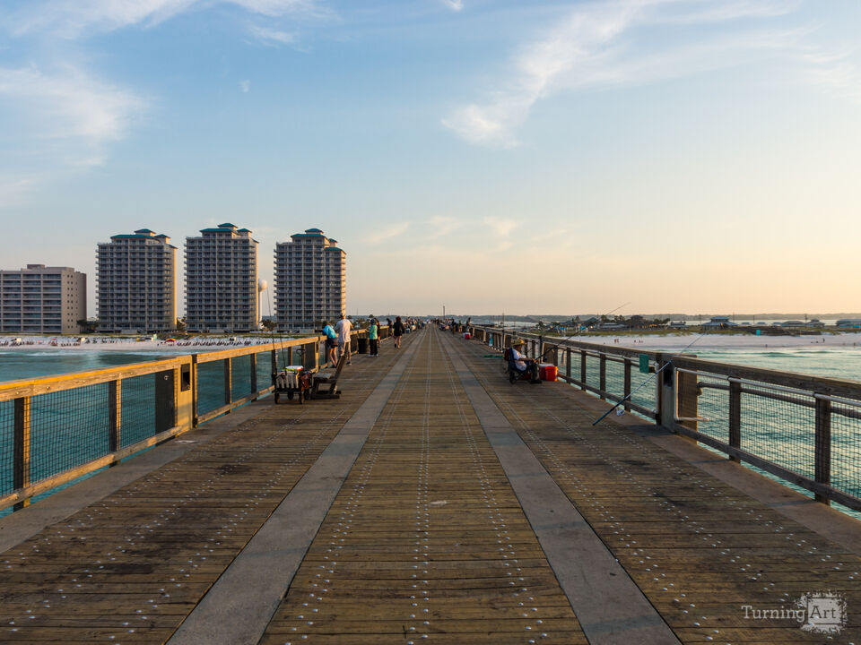 Morning On Navarre Beach Pier