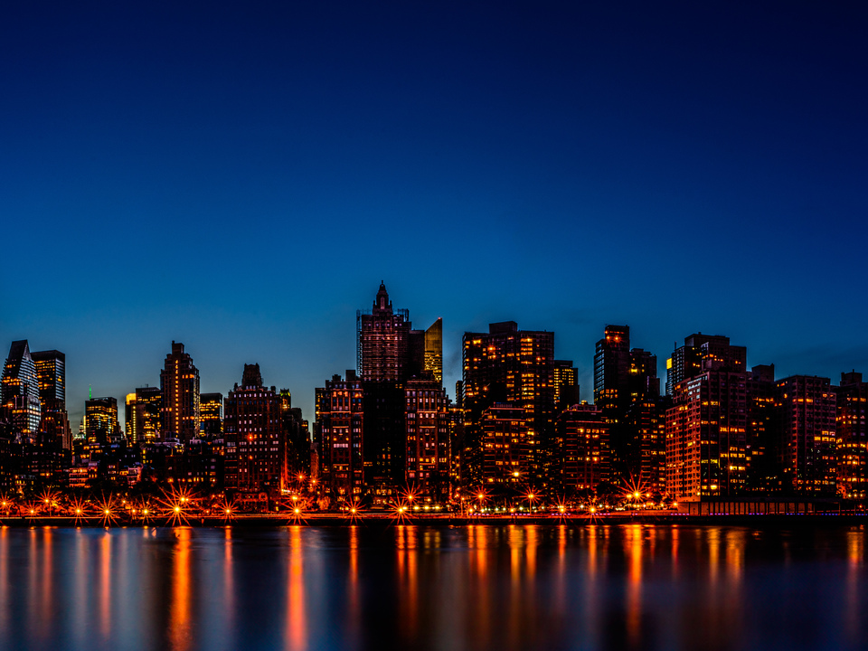 NYC Blue Hour