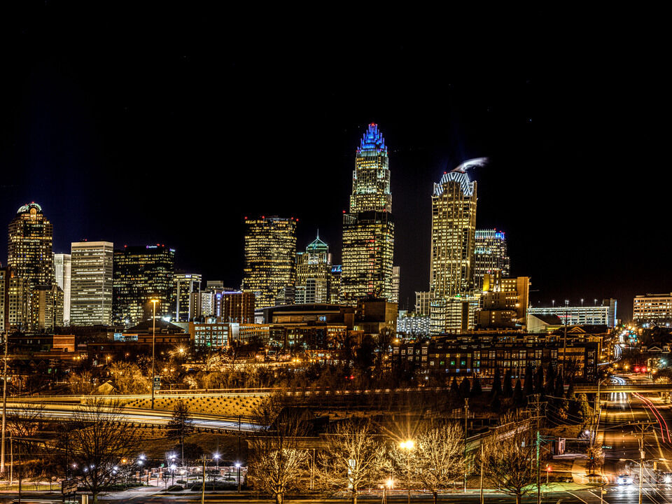 Uptown Charlotte Skyline