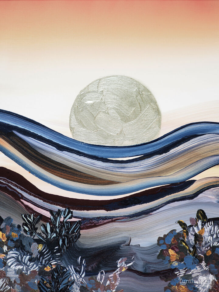 Sienna Sunrise Triptych (b)