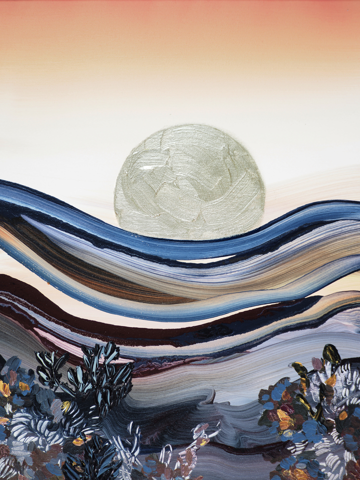 Sienna Sunrise Triptych (b)