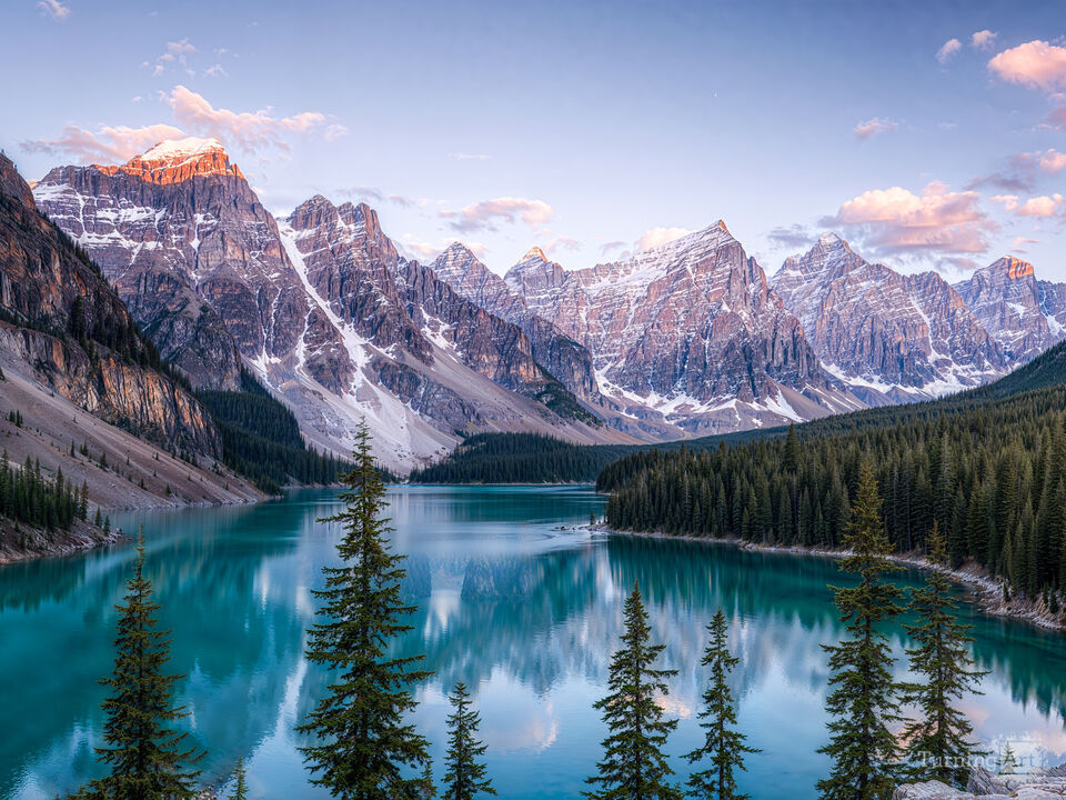 Moraine Lake - Blue Morning