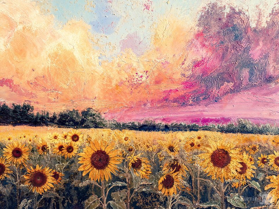 Sunflowers and Sunset Dreams