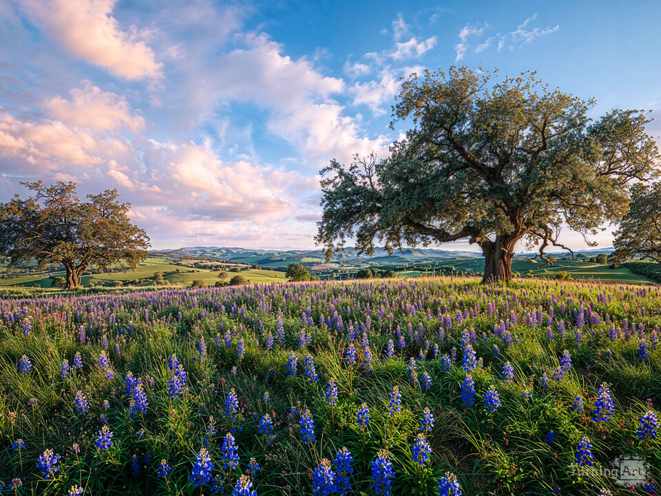 Texas Bluebonnets Serenity