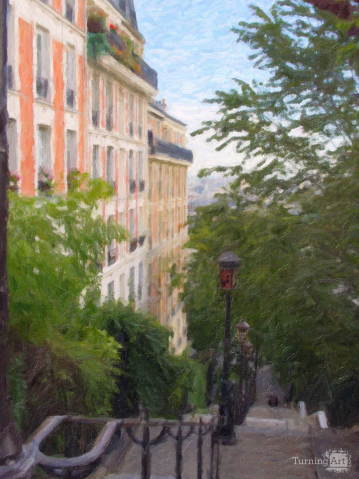 A Street in Montmartre