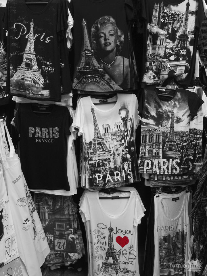 T-shirts of Paris