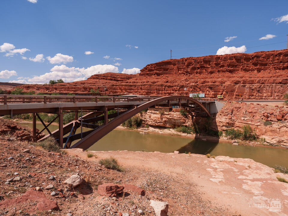 San Juan River Bridge Utah