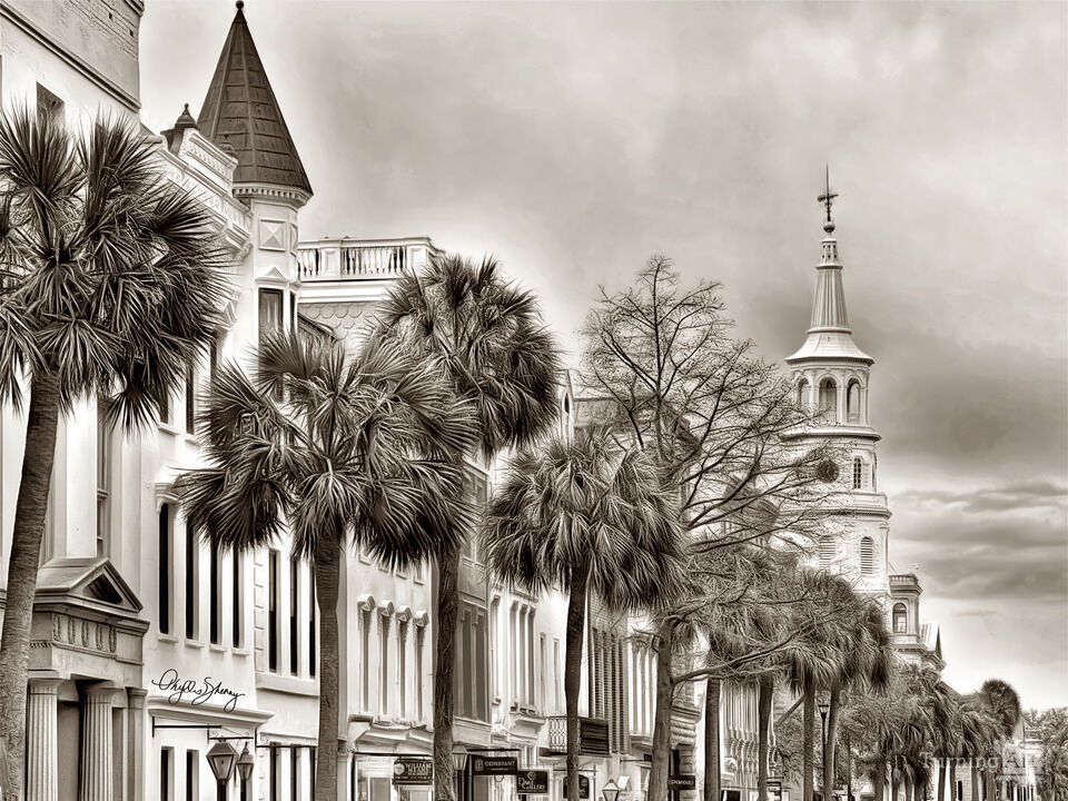 Broad Street Charleston, Monotone