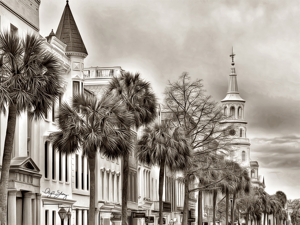 Broad Street Charleston, Monotone