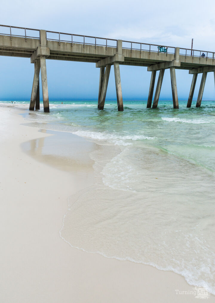 Navarre Beach Pier Coastline Waves