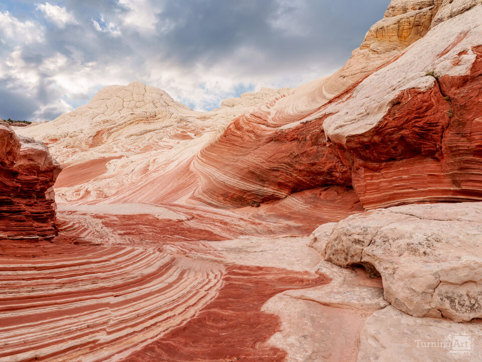 Swirled Sandstone At White Pocket