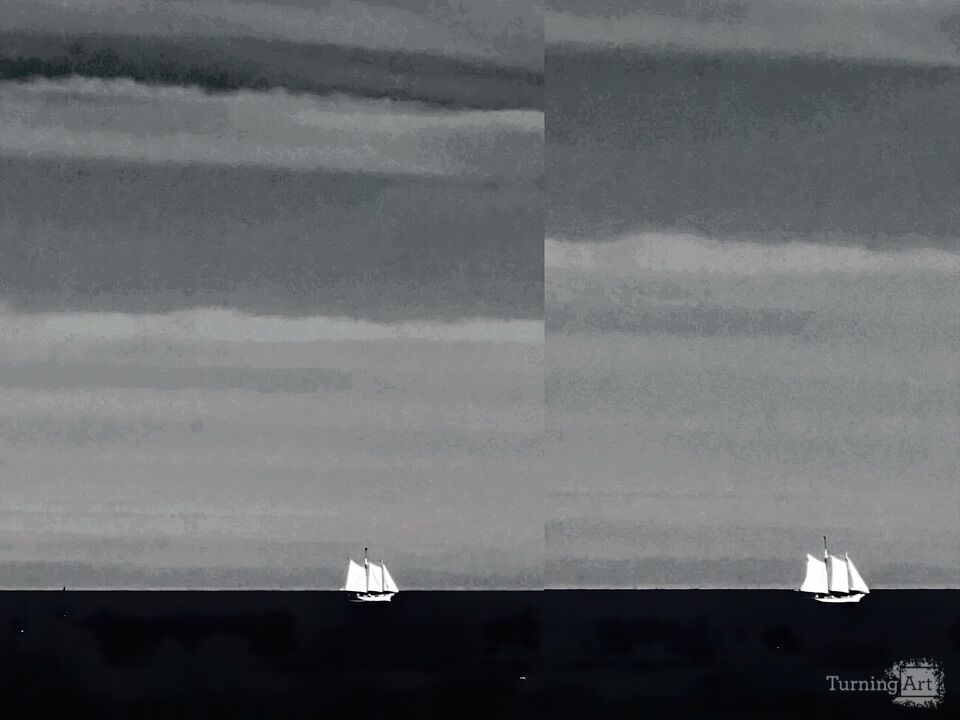 Out To Sea, Black & White