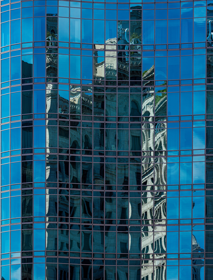 Reflective High Rise Architecture