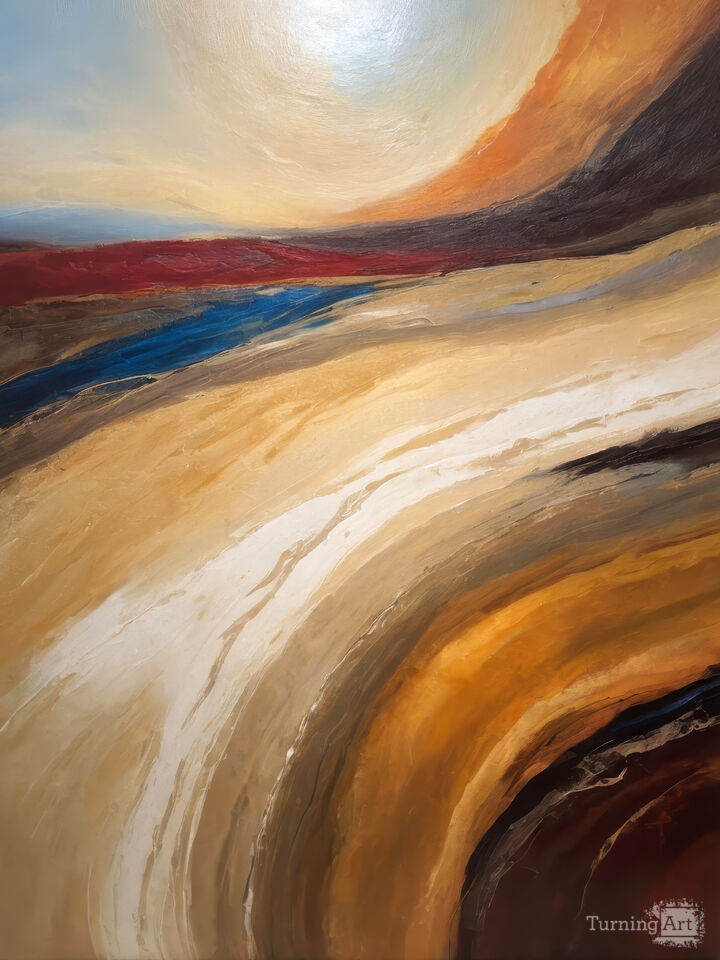 Sunset Over Rolling Sands
