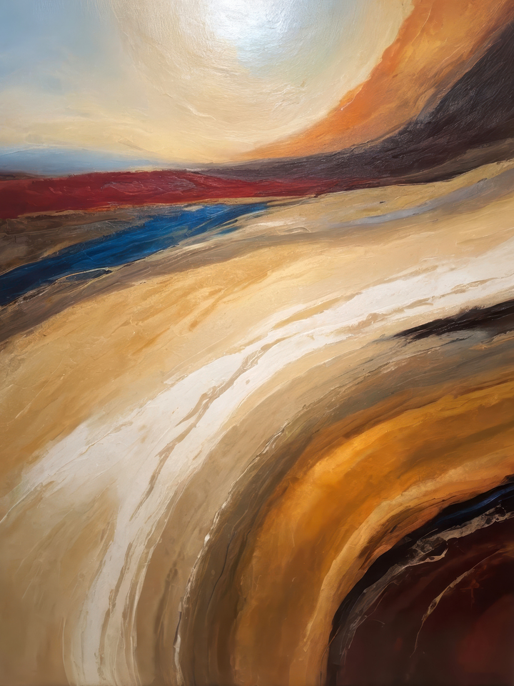 Sunset Over Rolling Sands