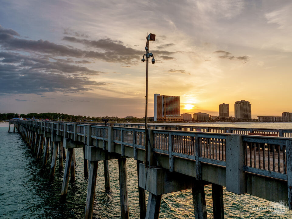 Gold Hour Sunrise Panama Miller Pier