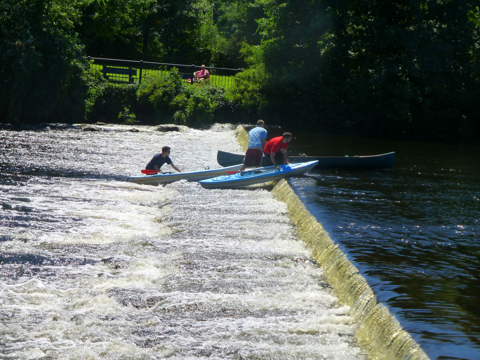 Fording the Dam