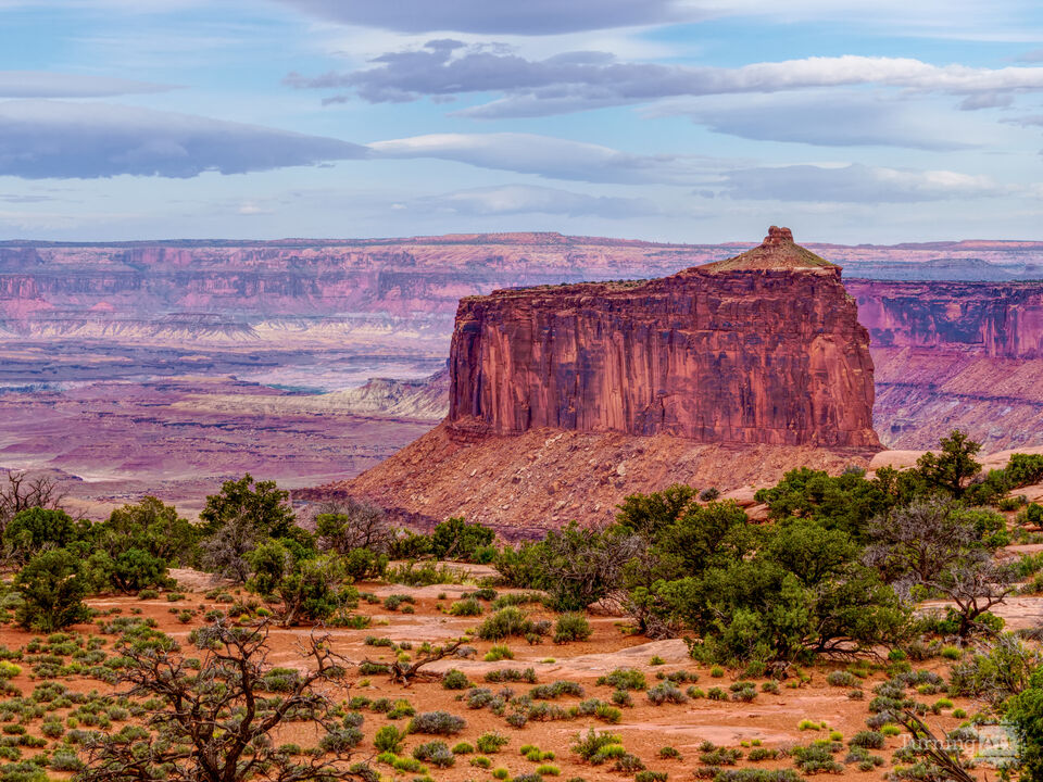 Holeman Spring Canyon Butte Canyonlands