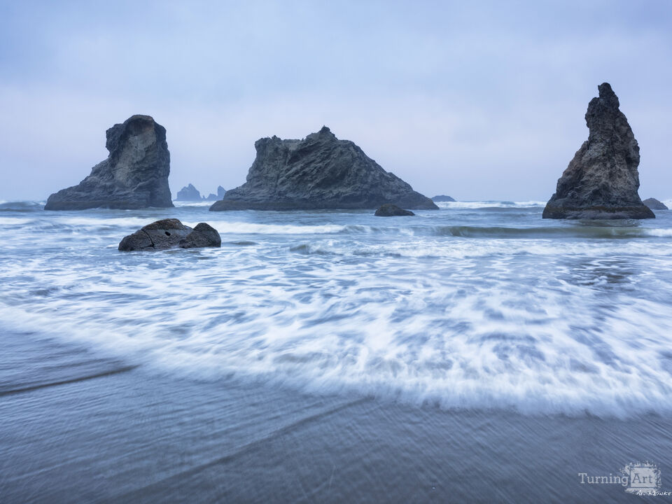 Brooding Dawn: Bandon Beach, Oregon