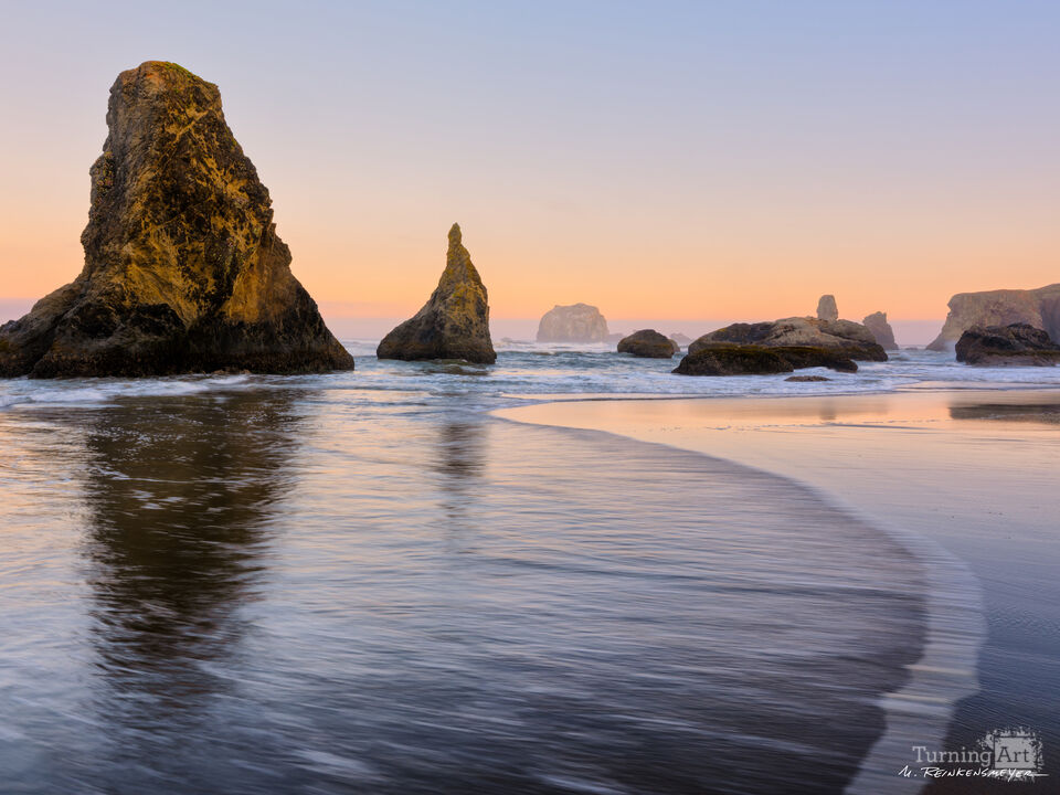 Dawn, Bandon Beach, Oregon