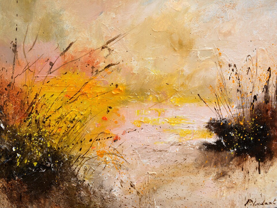 The splashes of dawn 