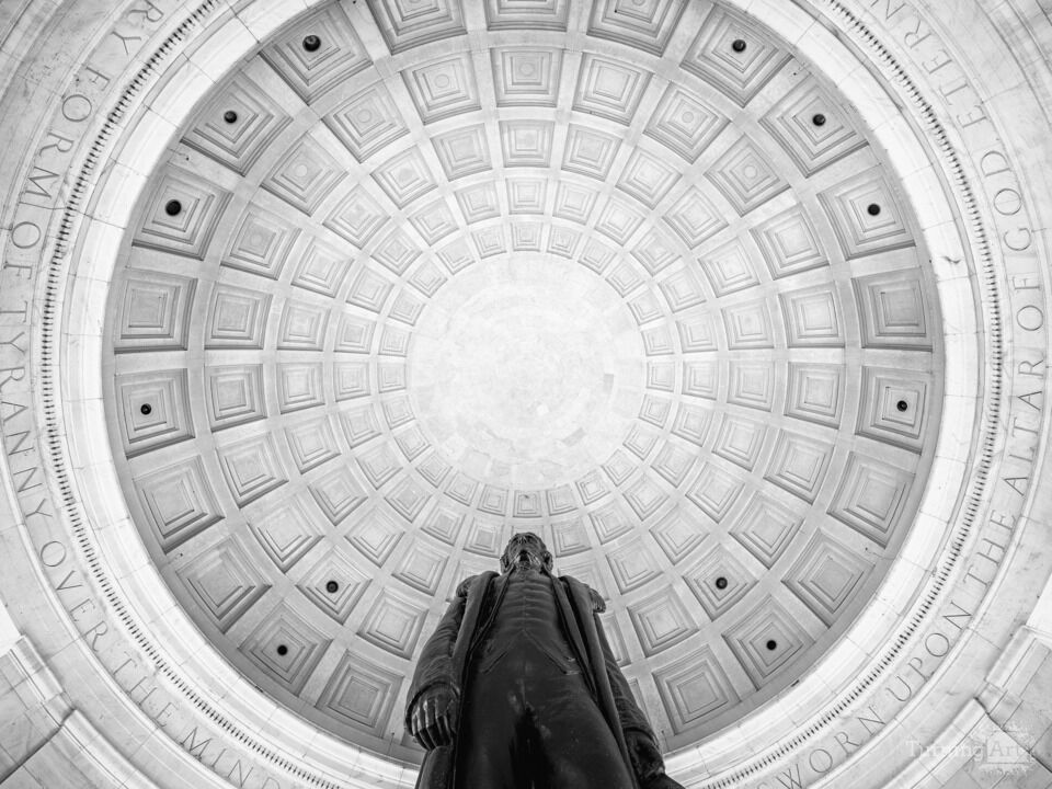 Jefferson Memorial Rotunda and Statue