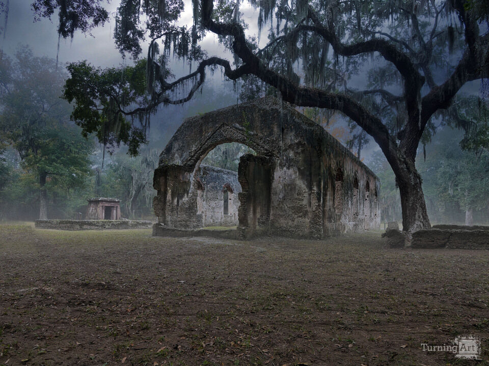 Moonlit Chapel of Ease