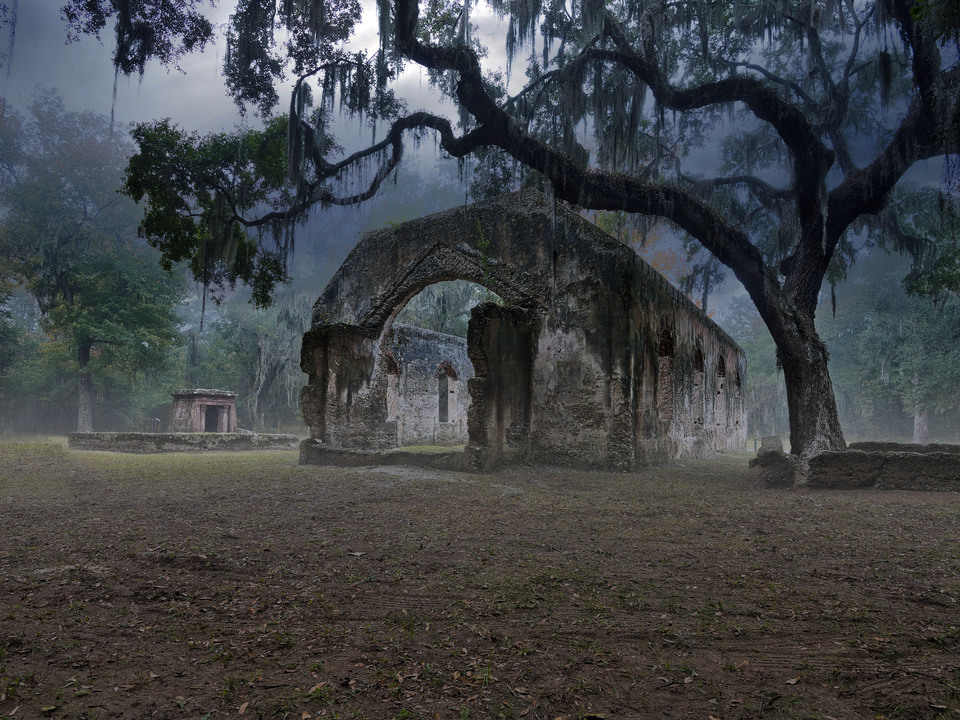 Moonlit Chapel of Ease