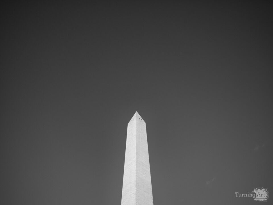Washington Monument Black and White