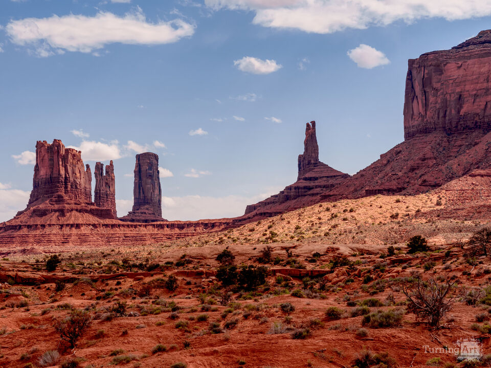 King On His Throne And Stagecoach Buttes