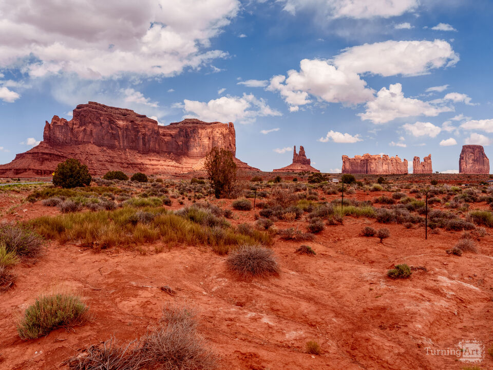Monument Valley North End Buttes