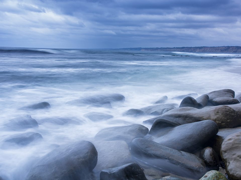 Misty Morning Impressions, LaJolla, California 1