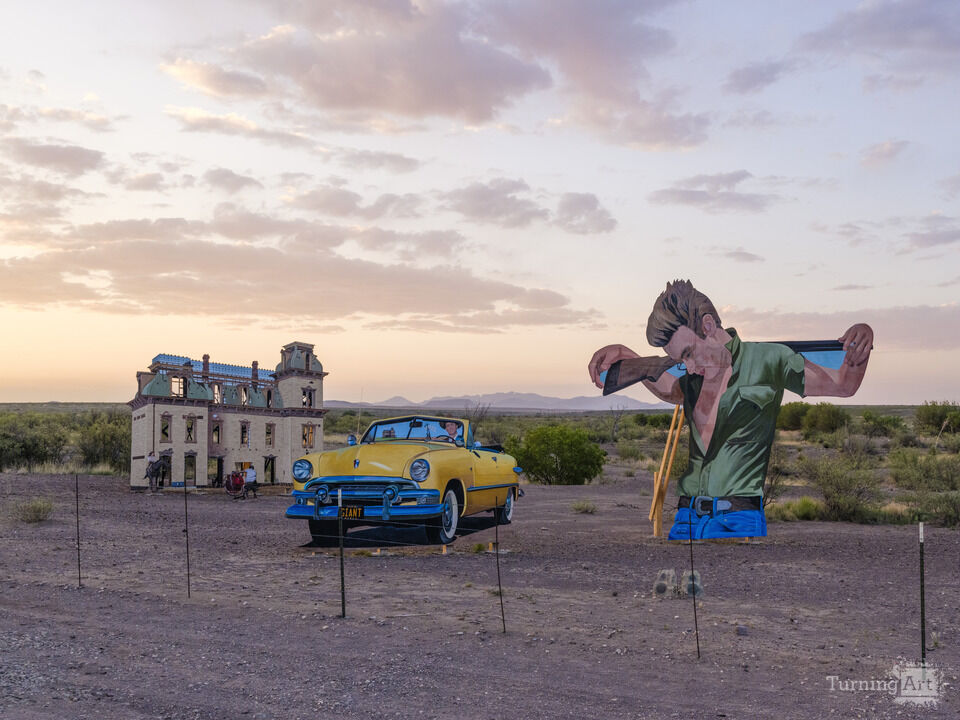 Roadside near Marfa, Texas