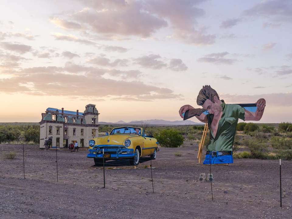 Roadside near Marfa, Texas