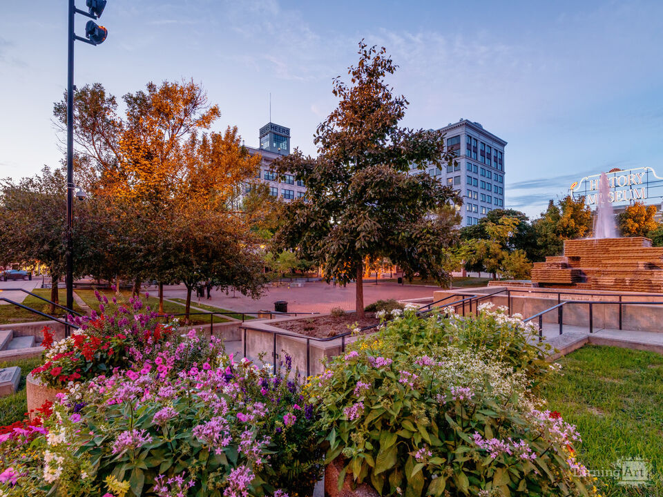 Blue Hour Springfield Historic Park Central Square