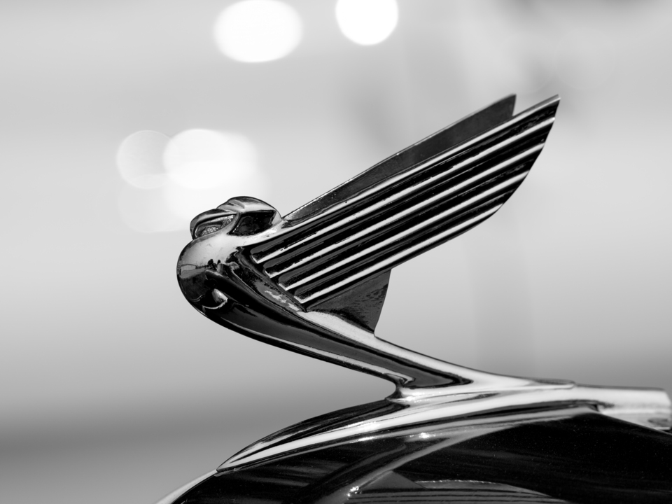 1935 Chevy Master Hood Ornament
