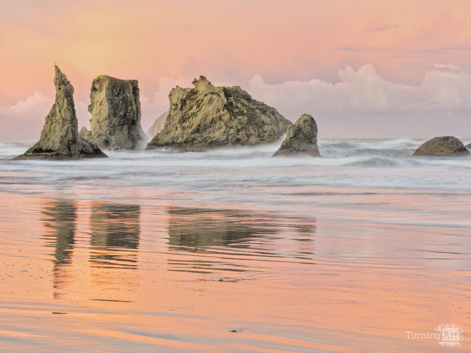 Mirror, Bandon Beach, Oregon