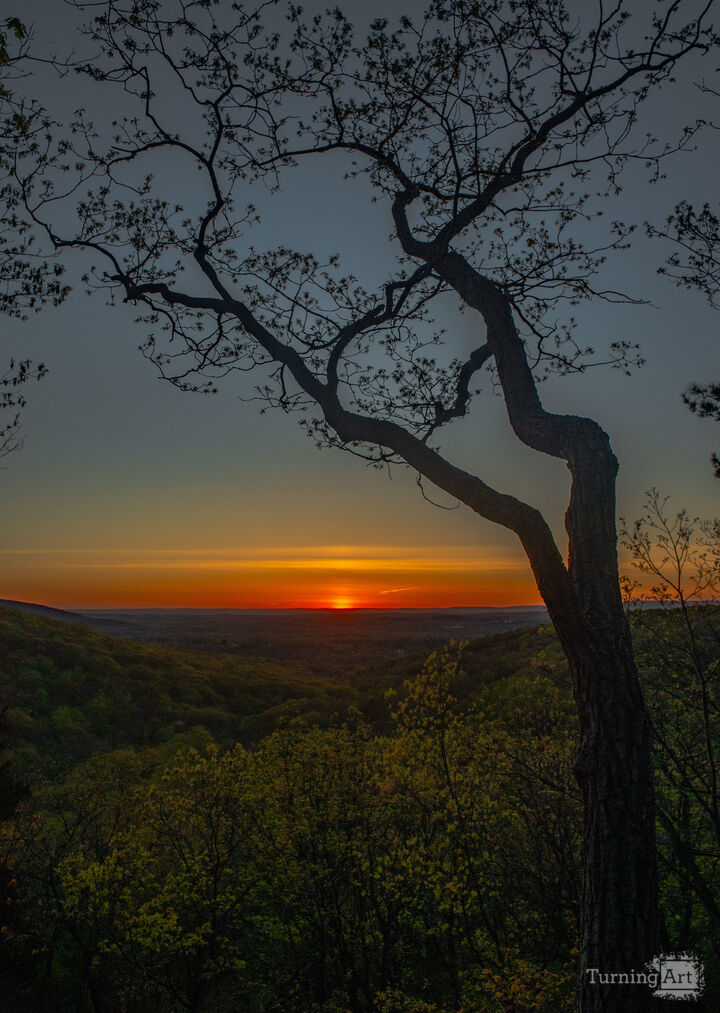 Last Light on the Mountain
