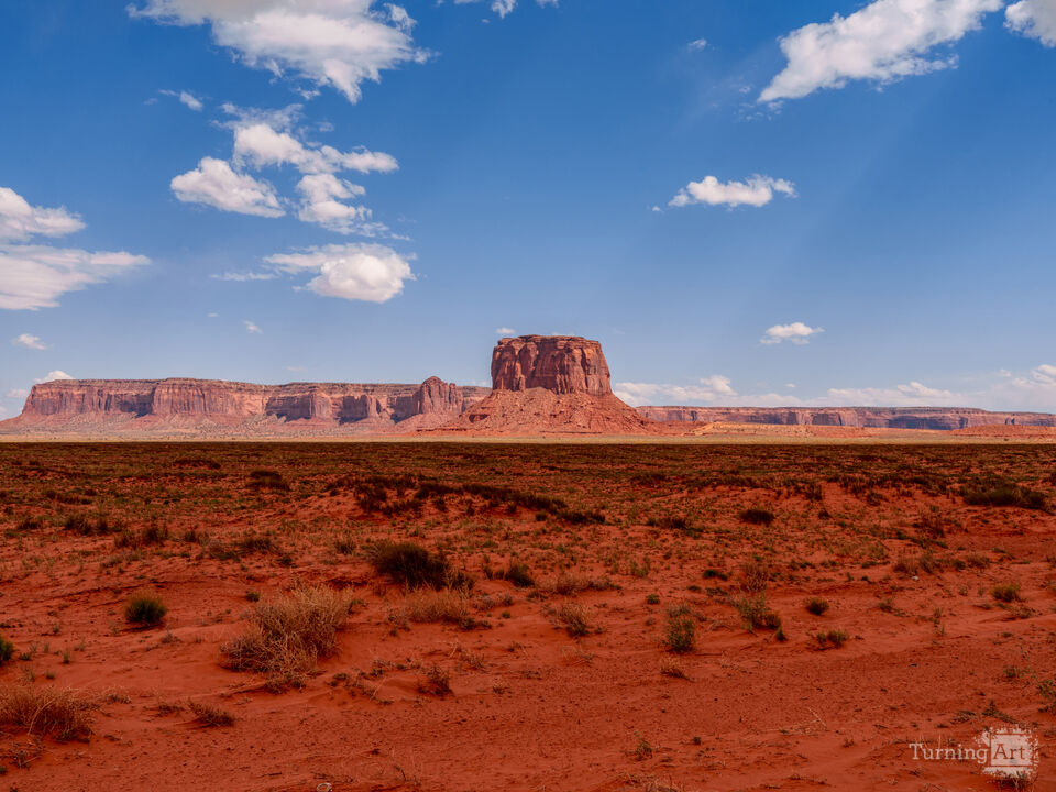 Mitchell Mesa From Highway Arizona