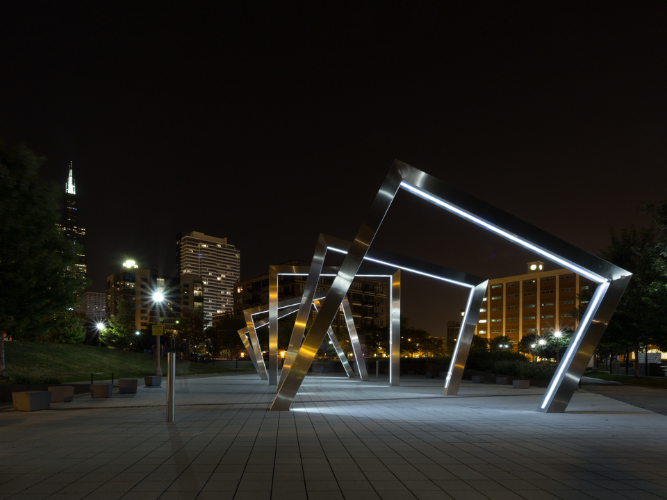 Mary Bartelme Park at Night