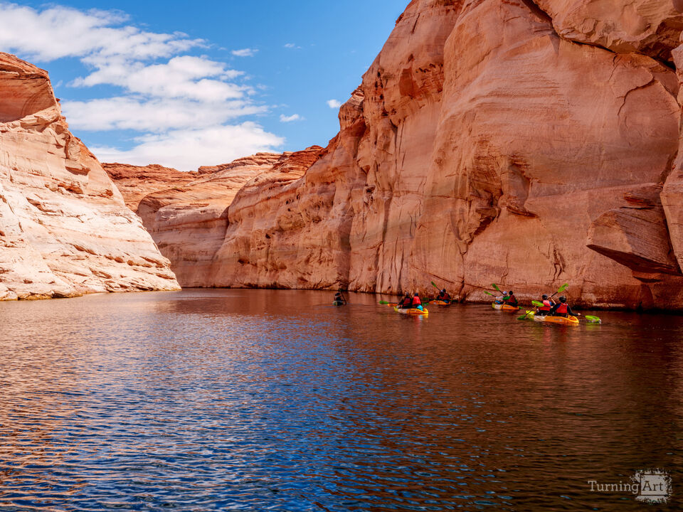Morning Kayaking Antelope Canyon