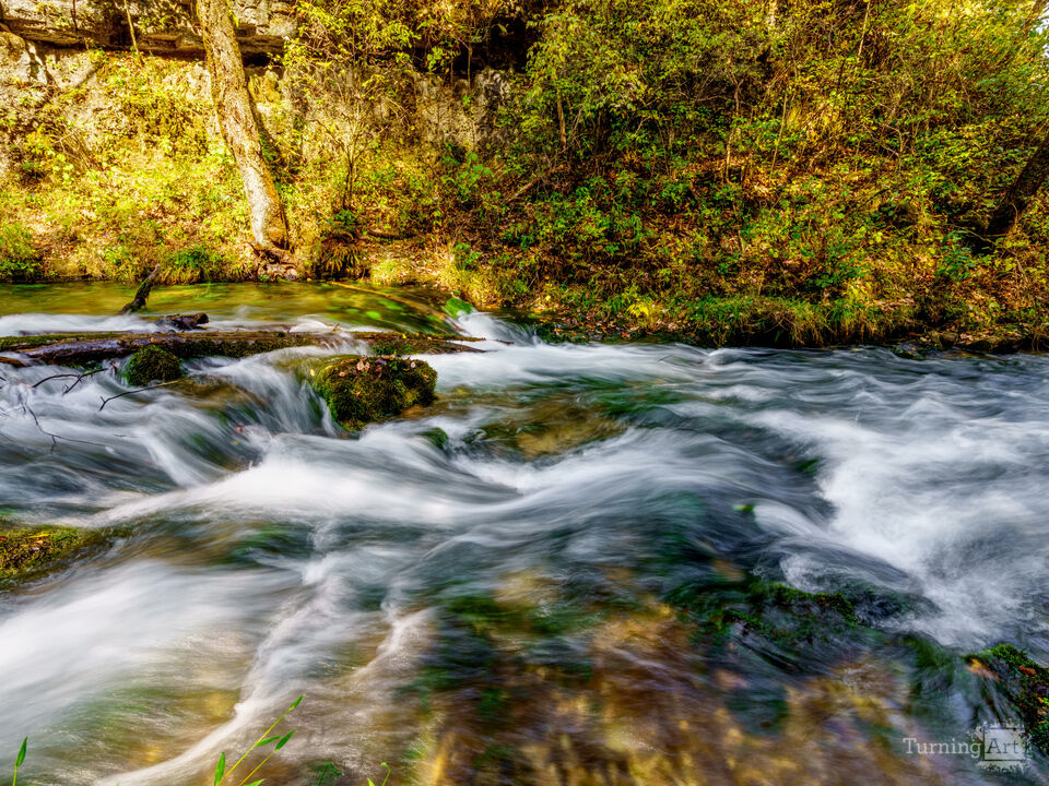 Rushing Waters Of Ozarks Greer Spring