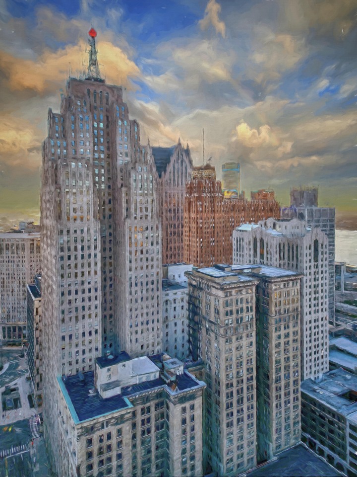 Penobscot Building Skyline – Detroit