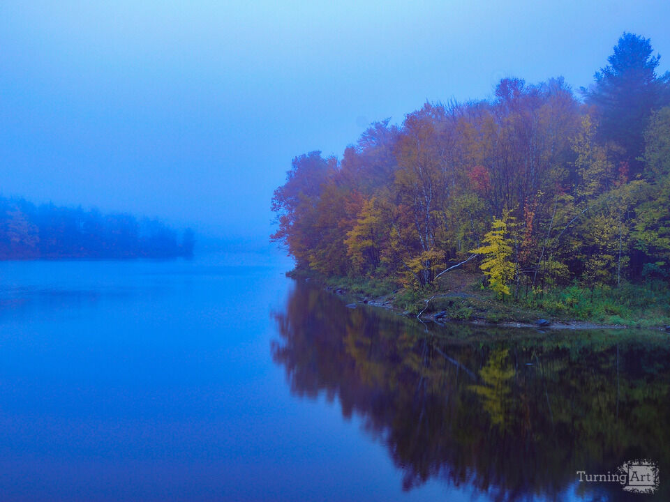 Pre-Sunrise Fog Goshen Pond, Vermont