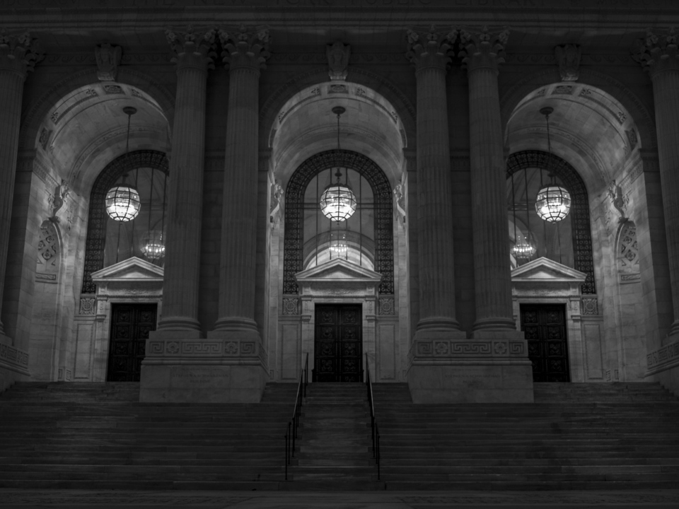 The Art of Black and White: NY Public Library