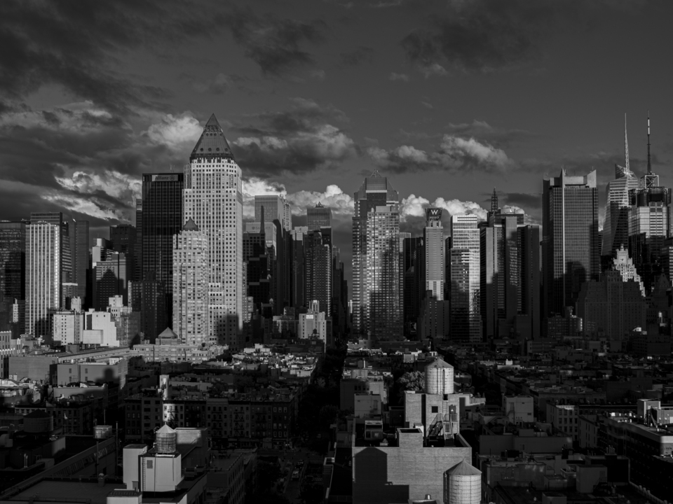 The Art of Black and White: Rooftops of New York