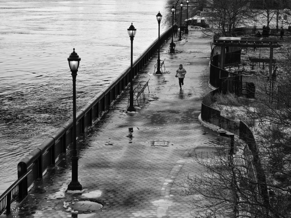 The Art of Black and White: The Runner